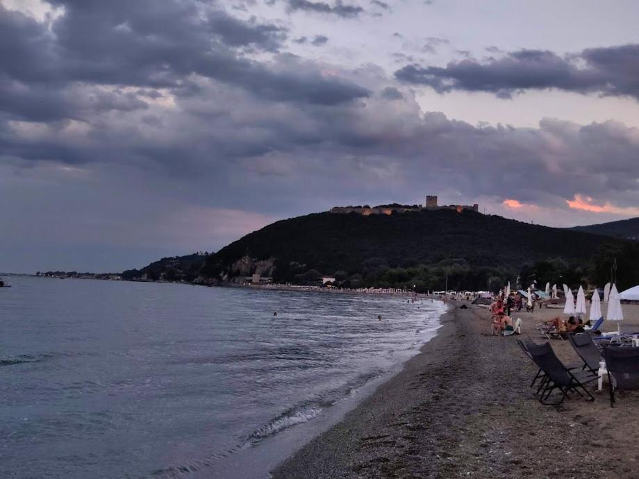 Ktima Garas Apartment Paralia Pantaleimonos Bagian luar foto