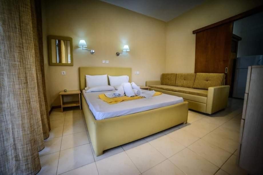 Ktima Garas Apartment Paralia Pantaleimonos Bagian luar foto