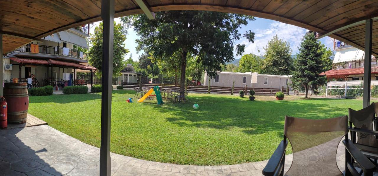 Ktima Garas Apartment Paralia Pantaleimonos Bagian luar foto